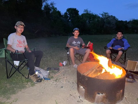 Campfire to finish the day.